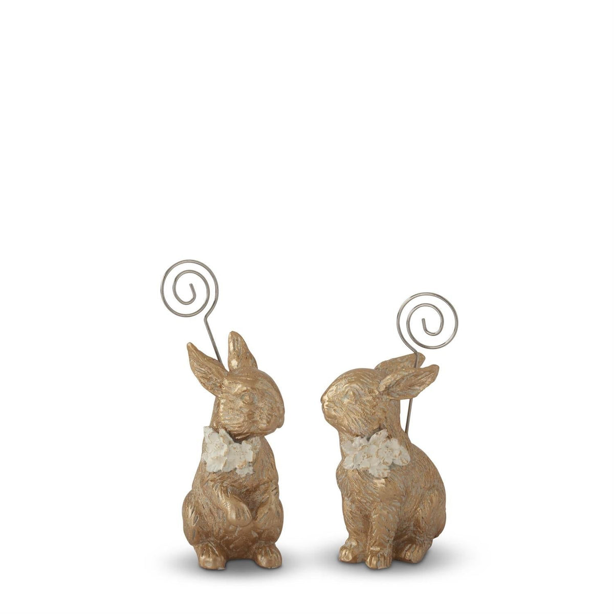 Bunny Place Card Holder | Gold Resin