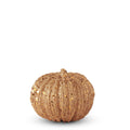 Orange Glitter & Sequin Pumpkin