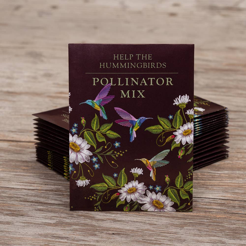 Help Hummingbirds - Pollinator Wildflower Seed Packets