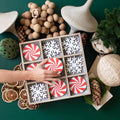 Holiday Wooden Tic-Tac-Toe