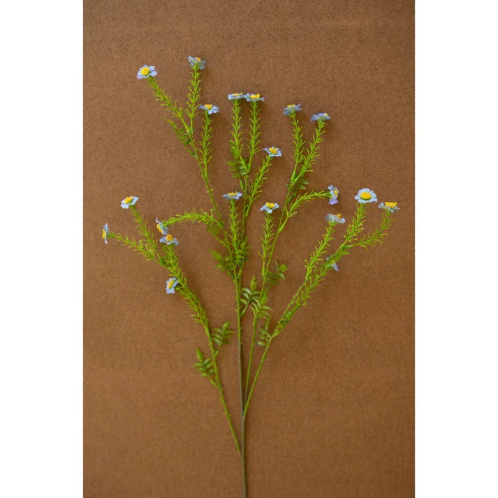 Artificial Blue Daisy Spray
