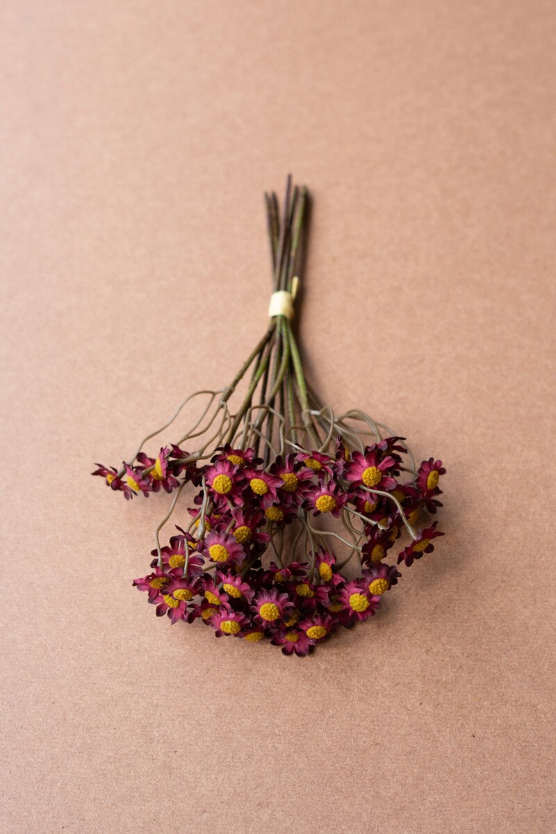 Faux Chamomile Bundle Assorted Colors