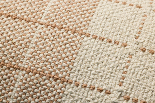 Natural and Rust Lumbar Pillow by Loloi