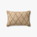 Multi Color Diamond Design Lumbar Pillow by Loloi