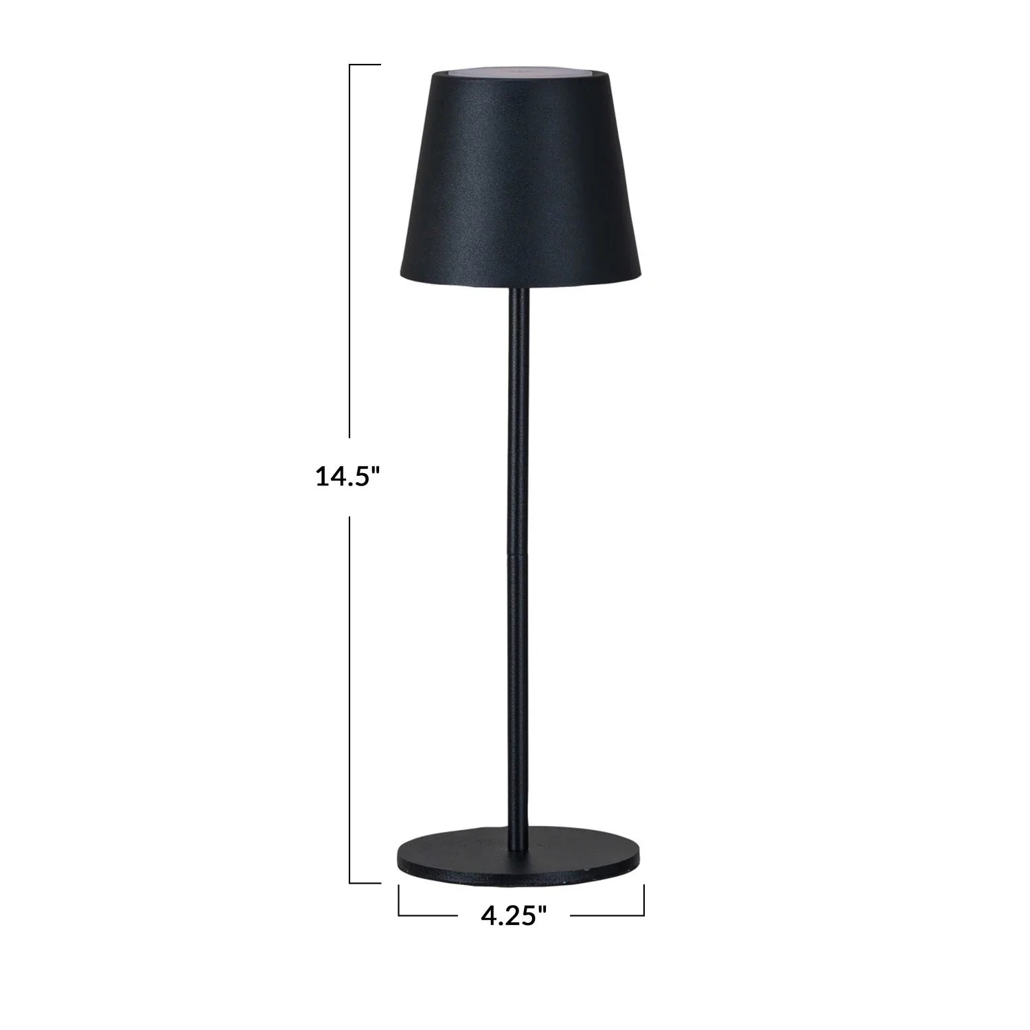 Metal LED Rechargeable Lamp with Touch Sensor