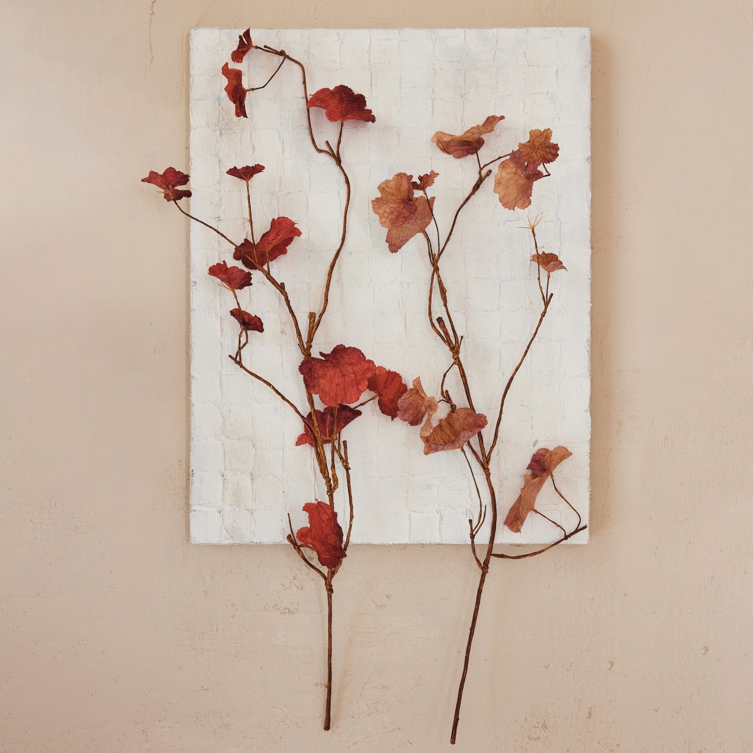 Faux Fall Leaf Branch, 2 Styles