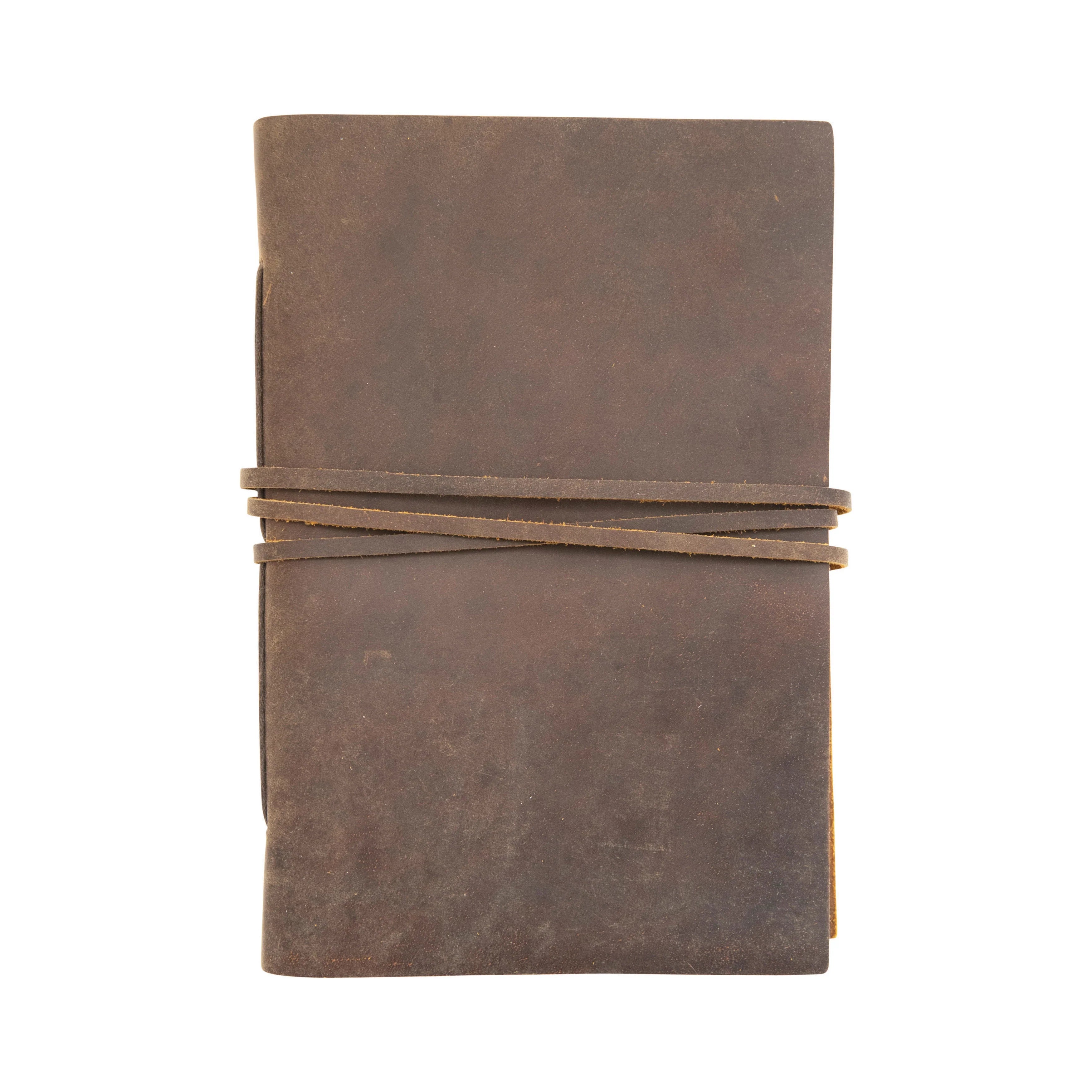 Leather Bound Journal with Handmade Paper