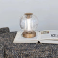 Globe shape LED Rechargeable Lamp with Touch Sensor