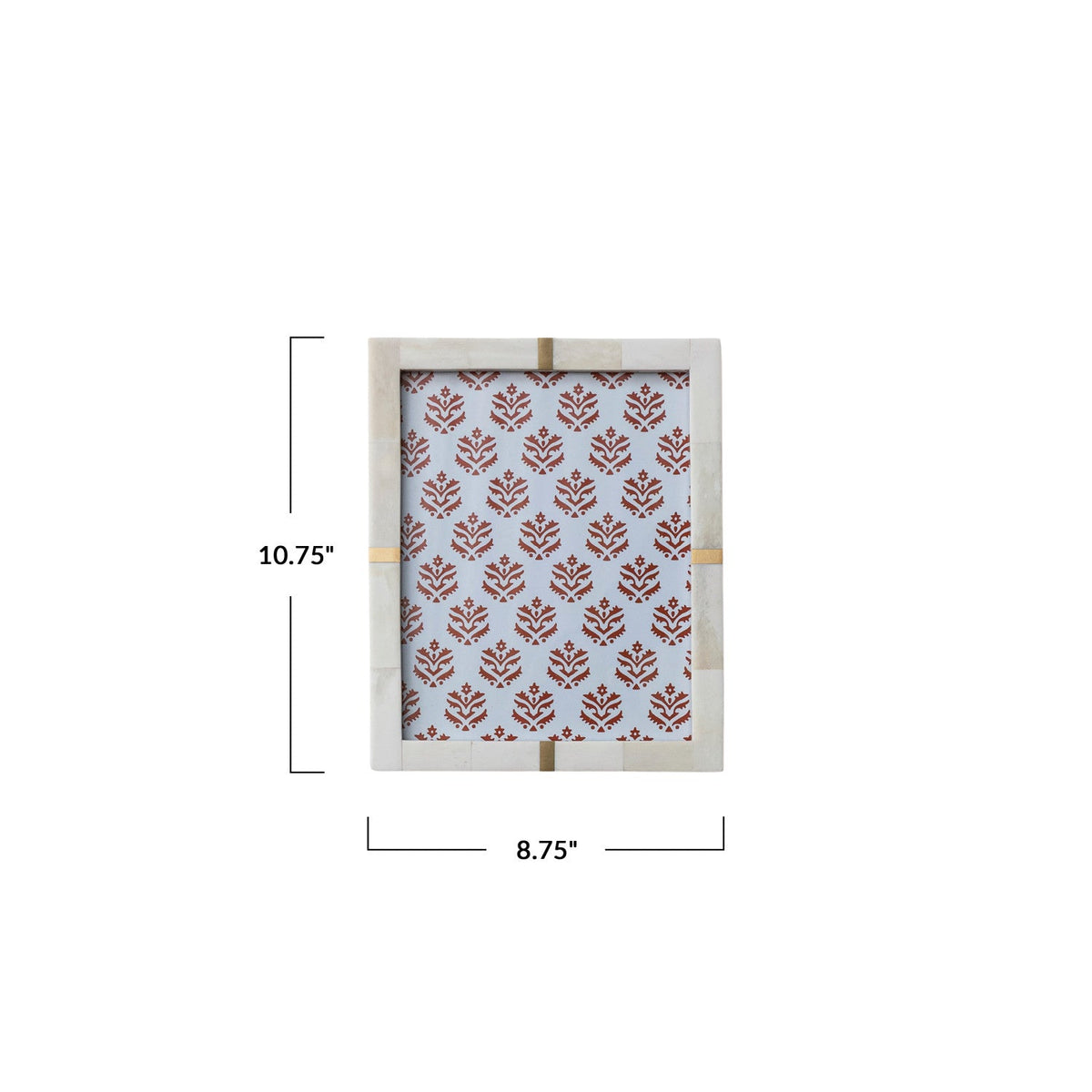 Ivory Resin & Mango Wood Photo Frame