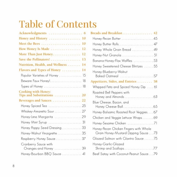 Honey 50 Tried and True Recipes