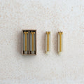 Gold Gift Shape Taper Candles